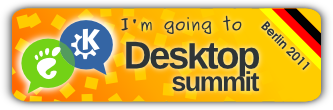 I'm going to Desktop Summit in Berlin 2011